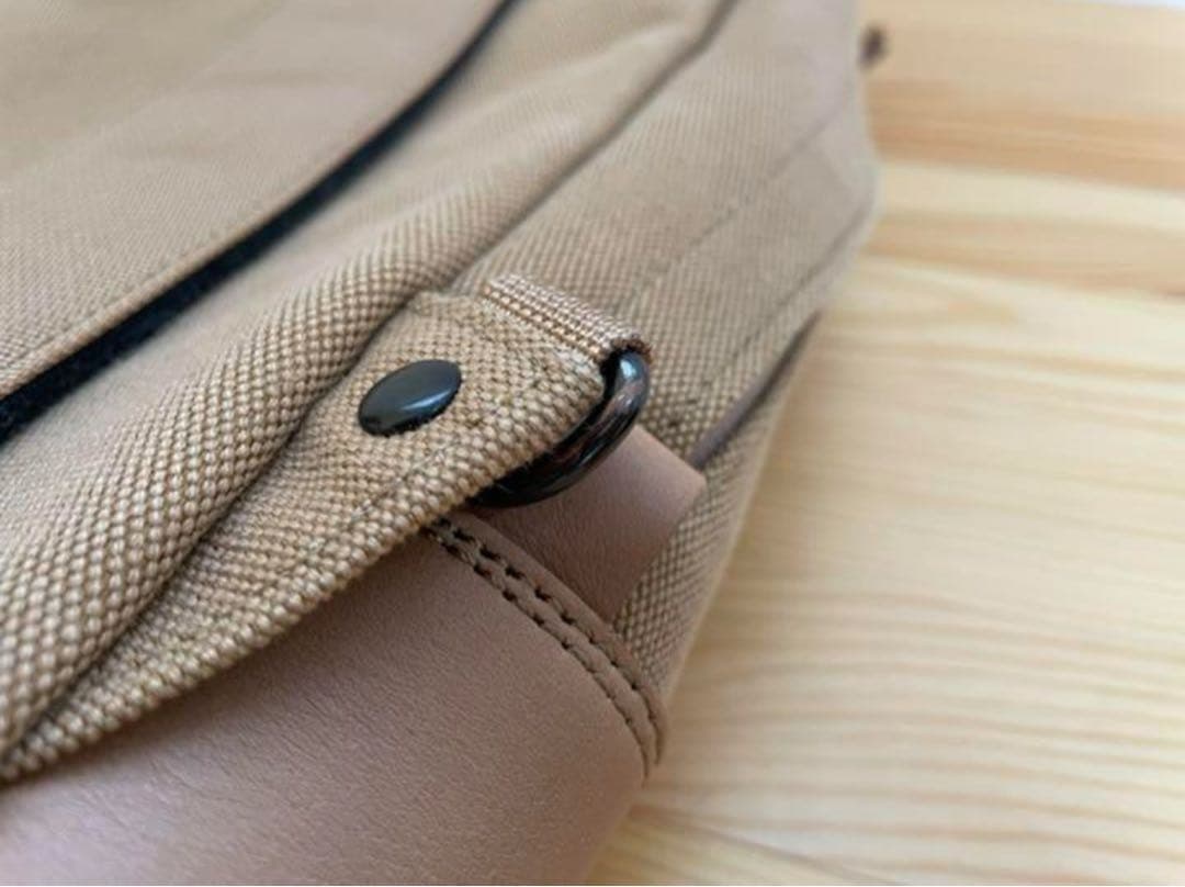 桃*郎様 PORTER ボディバッグ　帆布　ベージュ