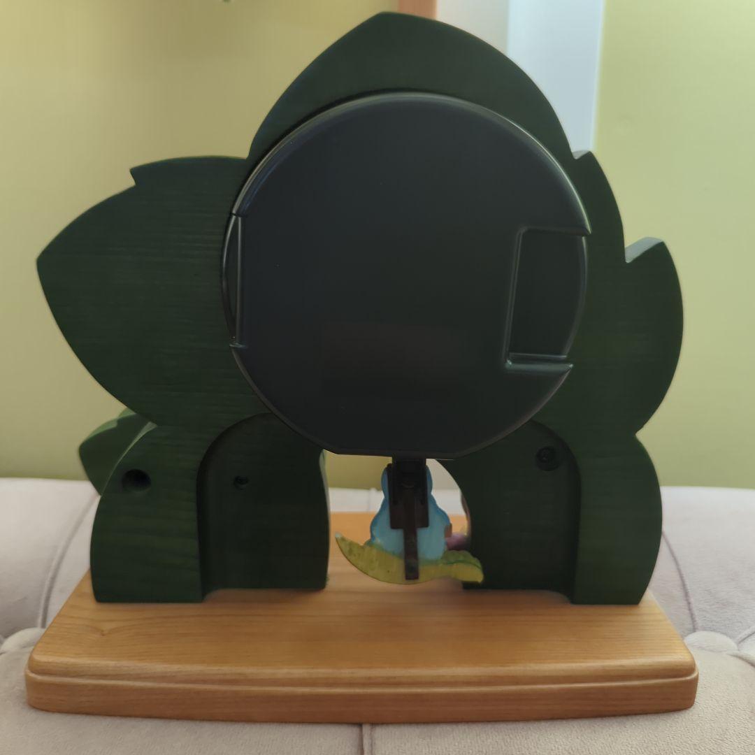 【入手困難】トトロ 置時計 木製台座付き