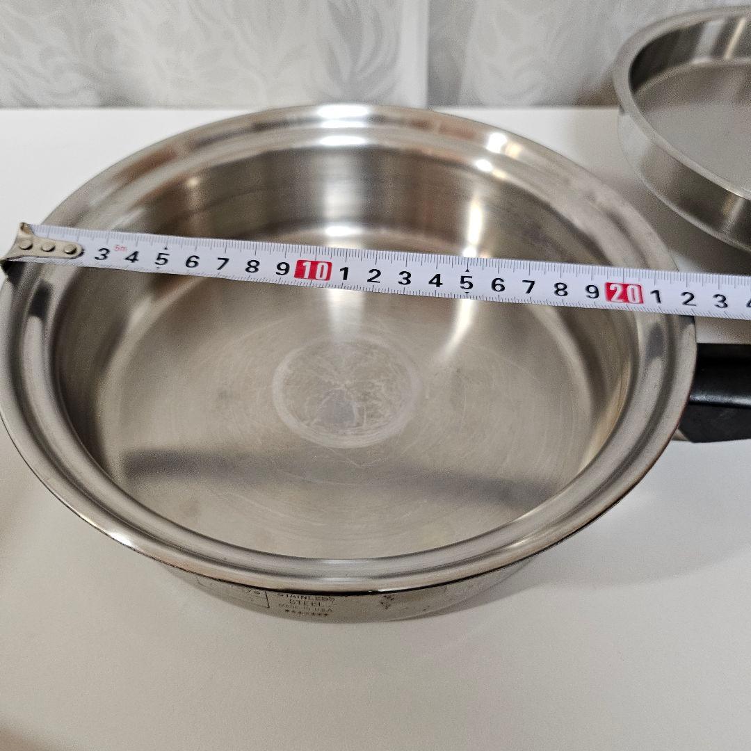 【最終値下げ】AMWAY 中フライパン・大フライパンセット