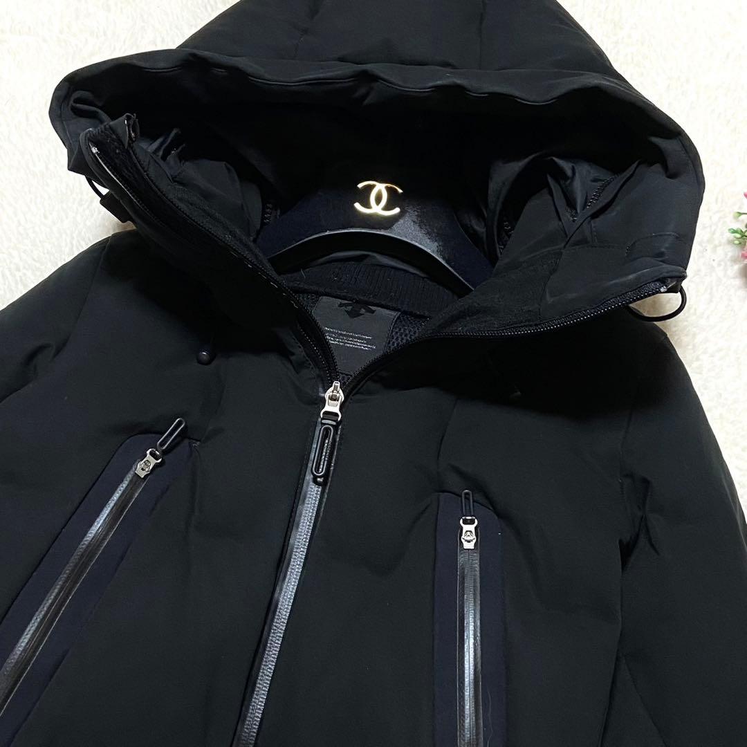 【極美品】水沢DOWN ダウンジャケット DIA3592WU ブラック Lサイズ