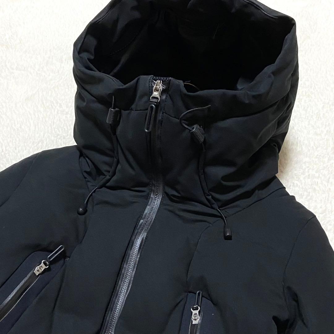 【極美品】水沢DOWN ダウンジャケット DIA3592WU ブラック Lサイズ