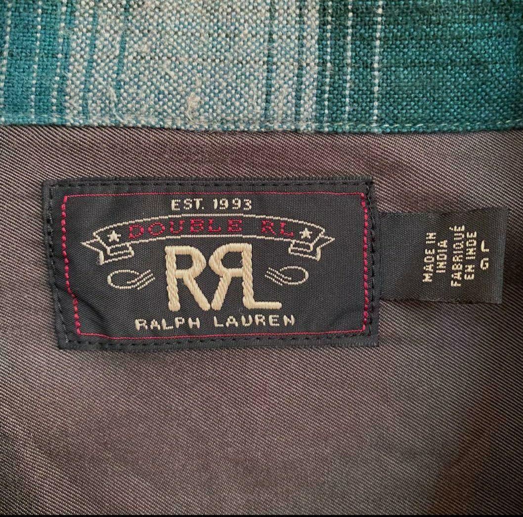 RRL　ダブルアールエル　フランネルネルシャツ