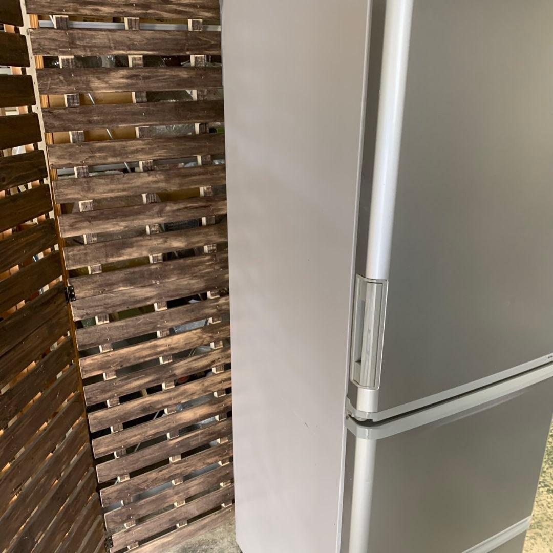 I896 SHARP 3ドア 350L 冷蔵庫 SJ-W352E-S