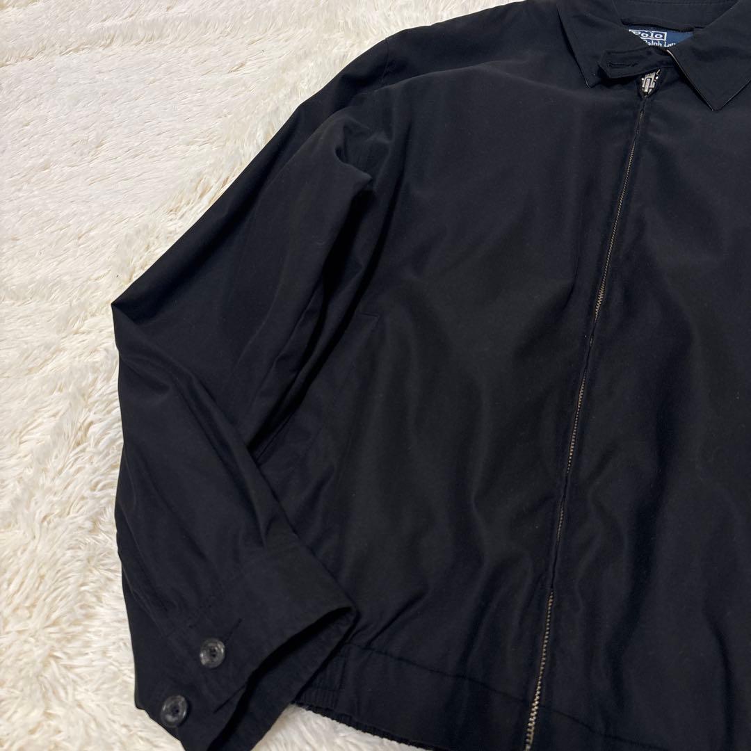 ▪️POLO by RALPH LAUREN 90s スイングトップジャケット　黒