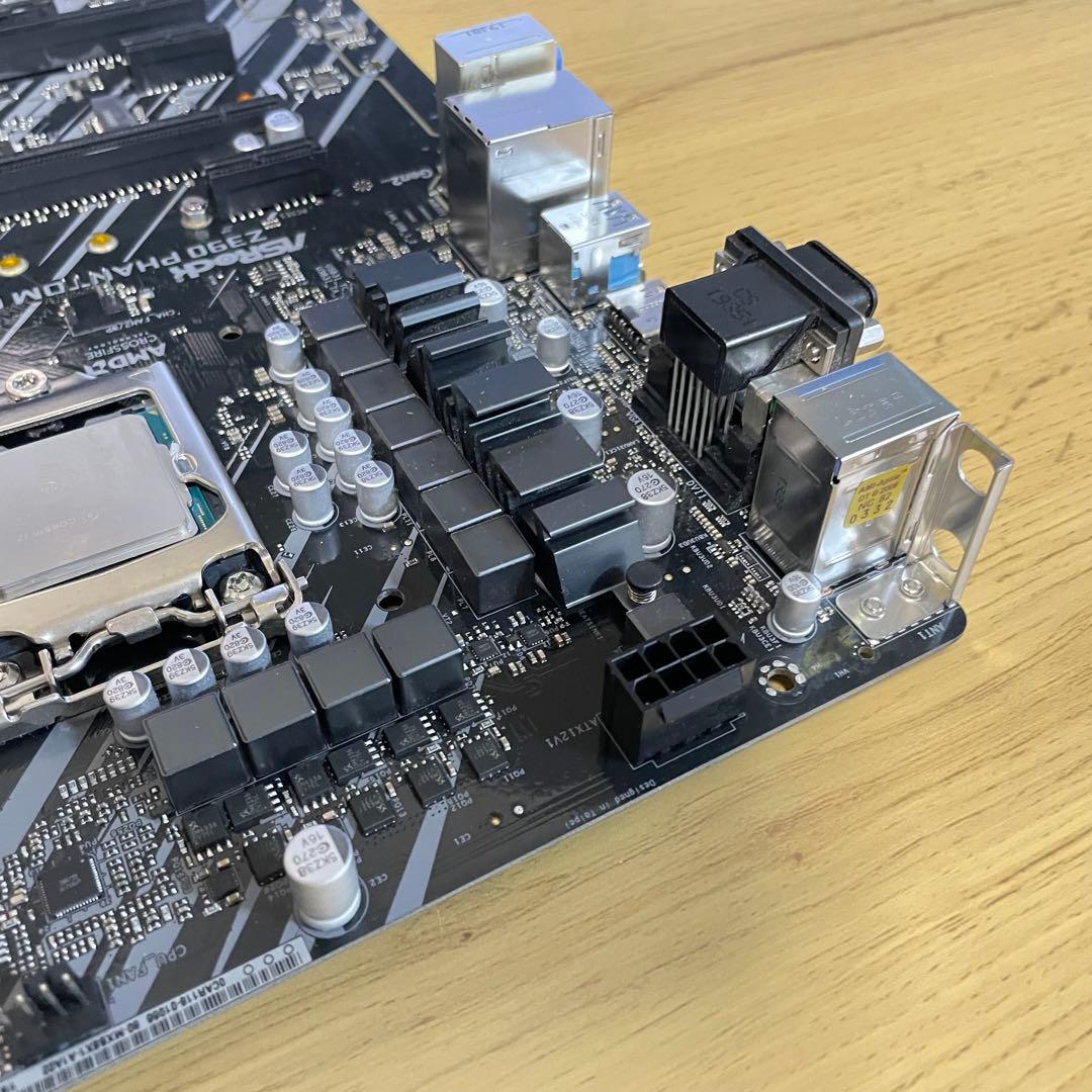 動作品✨ マザーボード ASRock Z390＋i7-9700K＋CPUクーラー