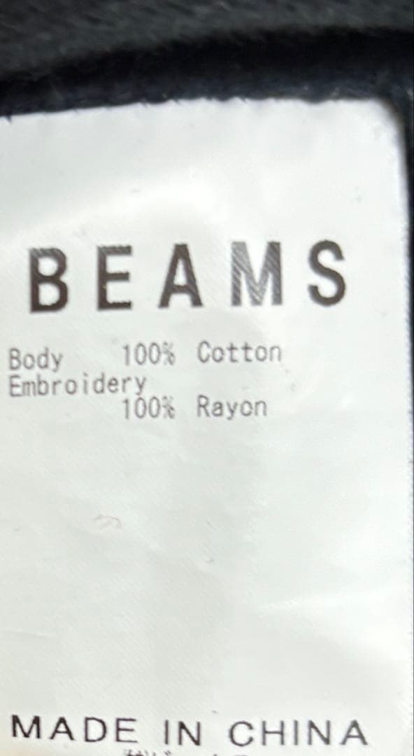 テーラー東洋 BEAMS 別注 パーカー ALASKA 刺繍 ブラック