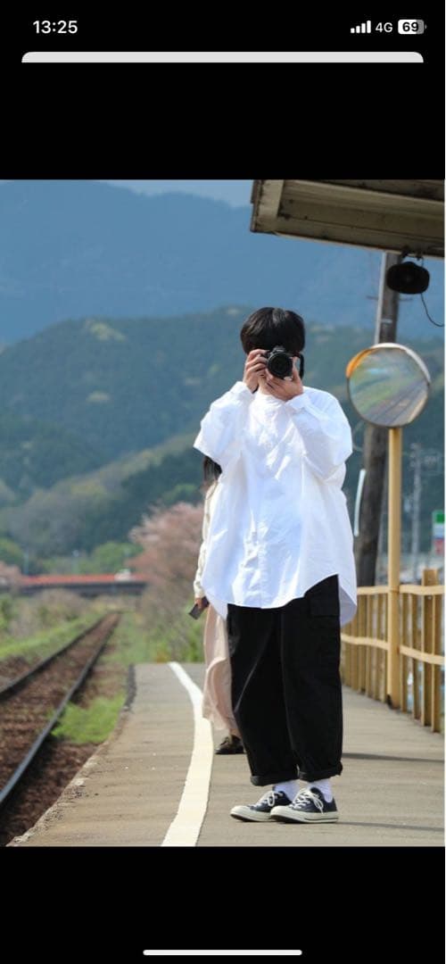 グラフペーパー　graphpaper オックスフォードシャツ