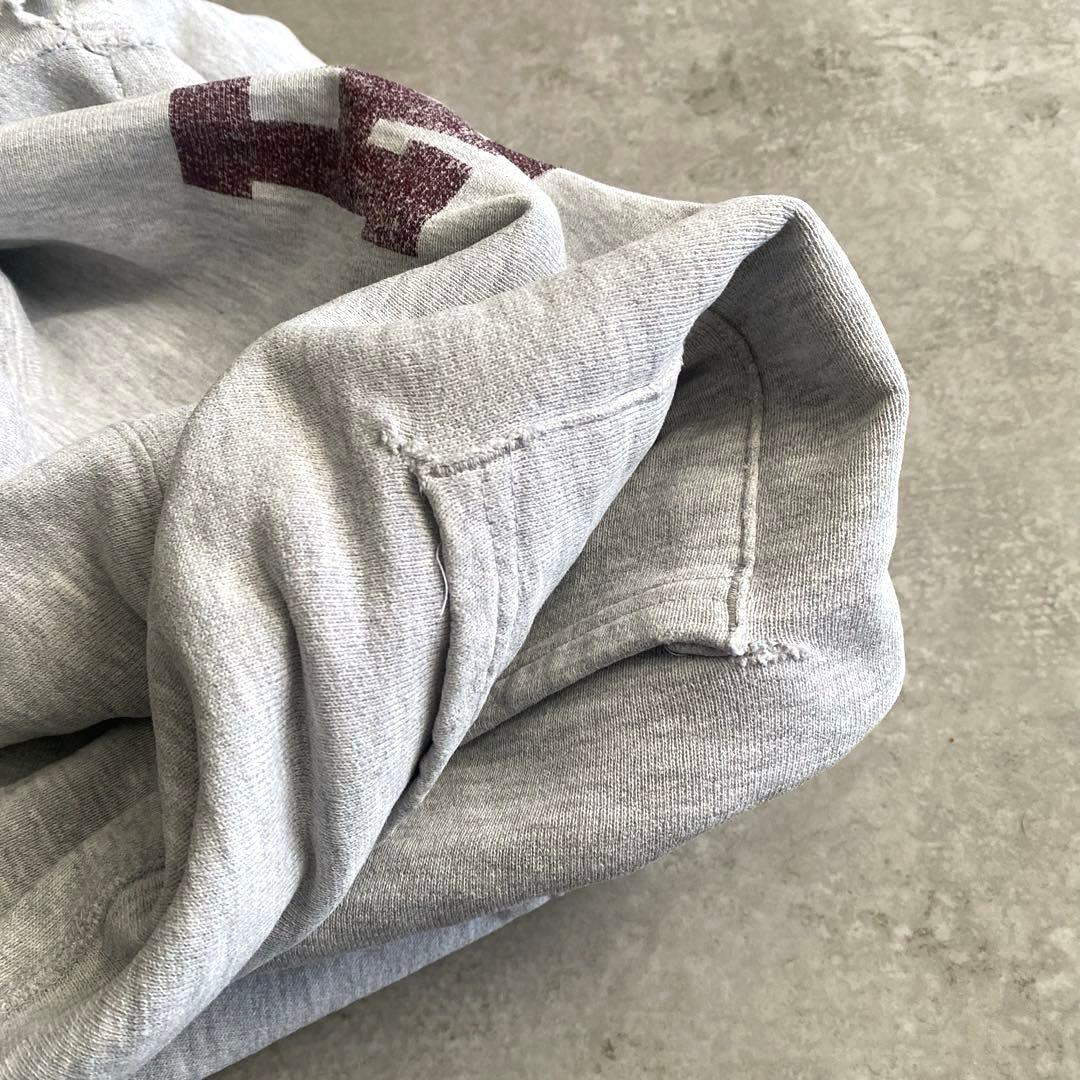 スペシャル雰囲気◎80sチャンピオンRISDリバースウィーブUSA製パーカーL