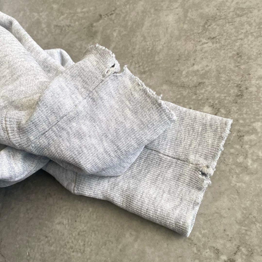 スペシャル雰囲気◎80sチャンピオンRISDリバースウィーブUSA製パーカーL