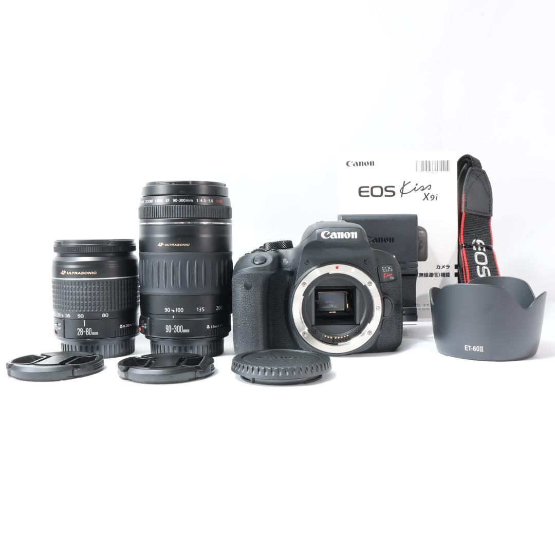 HXくん★Canon EOS kiss X9i★ダブルレンズ 一眼レフ
