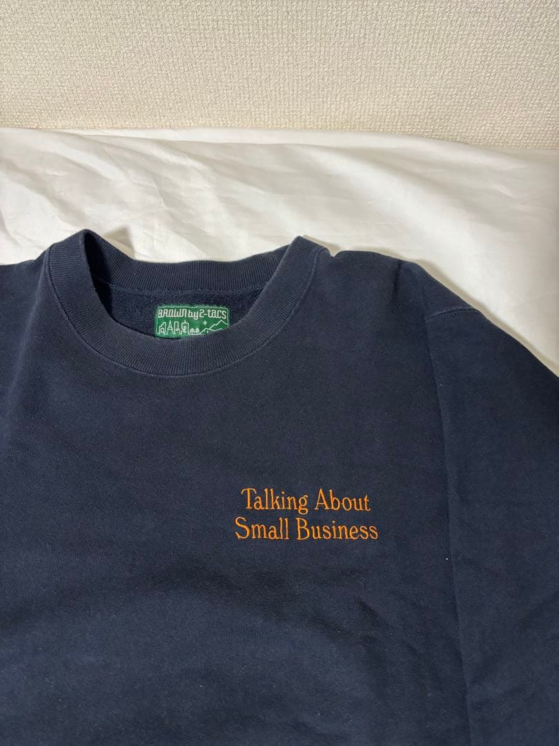 BROWN by 2-tacs / GYM CREW NAVYスウェット XL