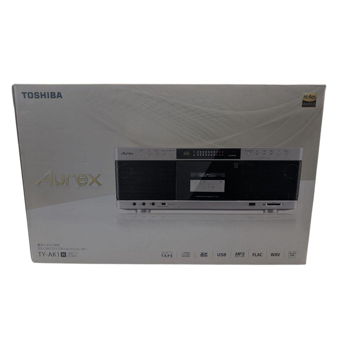 【未使用】TOSHIBA Aurex ハイレゾ TY-AK1 サテンゴールド