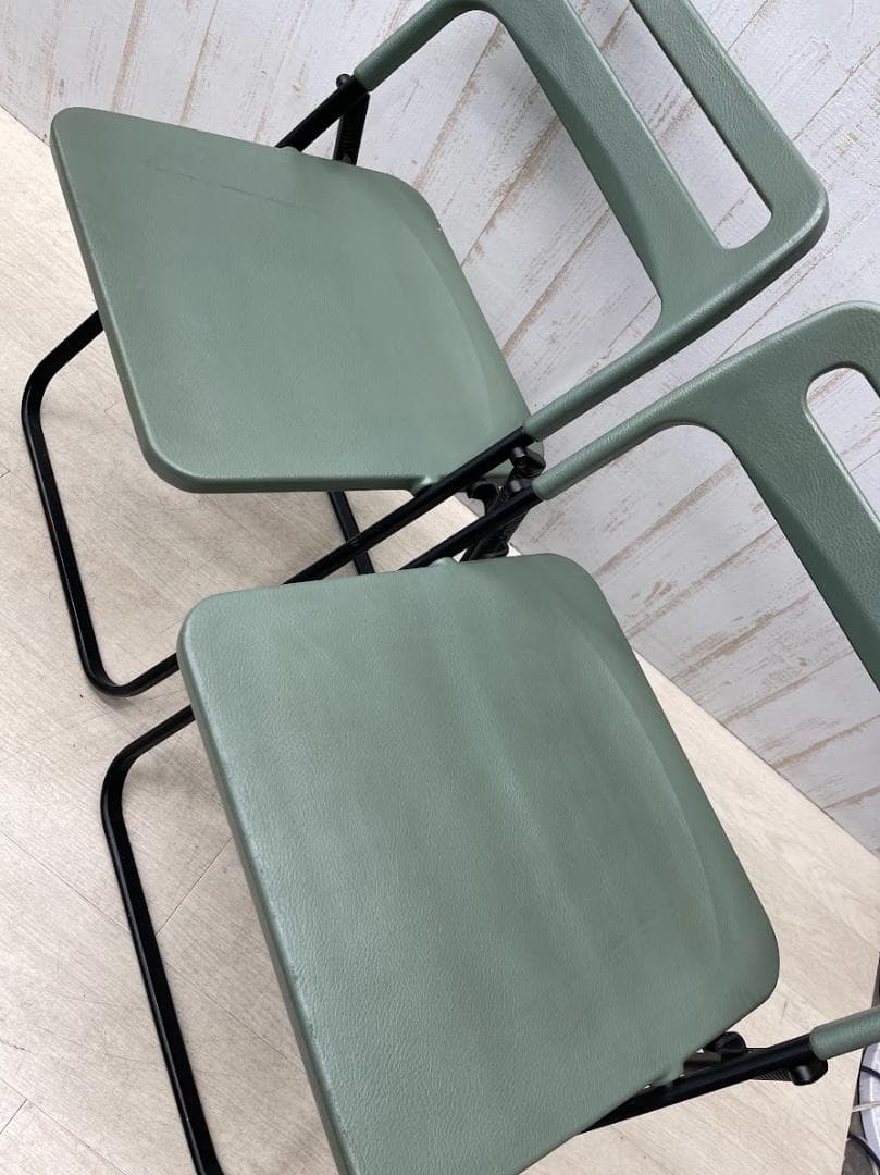 axona AICHI 折りたたみ椅子 MILO 4脚 フラットスタッキング　②