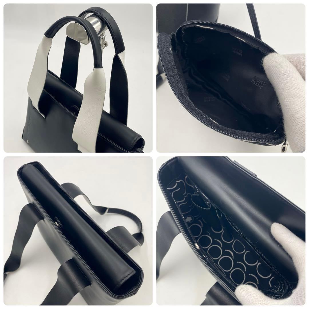 【極美品】MONTBLANC マイスターシュテュックトートバッグ ポーチ付き 黒