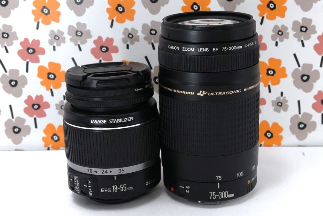 ❤Canon Kiss X8i❤Wi-Fi転送❤超望遠レンズ❤美品❤本格一眼レフ