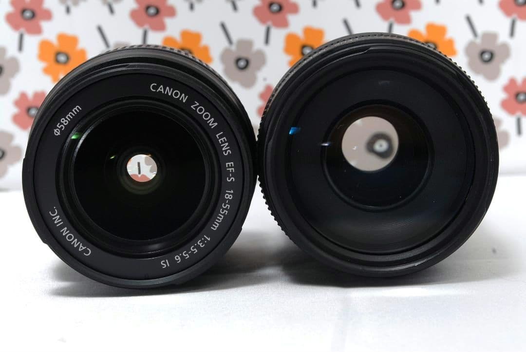 ❤Canon Kiss X8i❤Wi-Fi転送❤超望遠レンズ❤美品❤本格一眼レフ