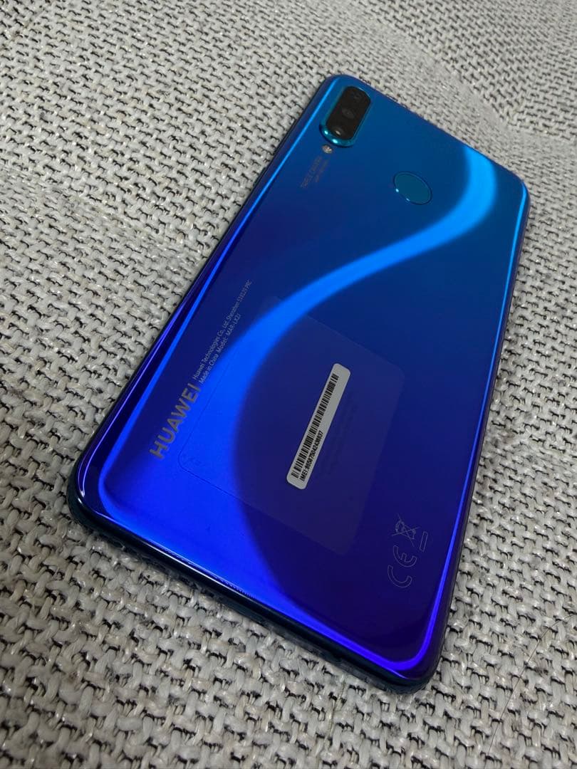 【huawei】HUAWEI P30 lite/ピーコックブルー