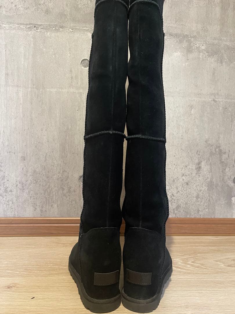 UGGアグ ムートンロングブーツ♡ブラック