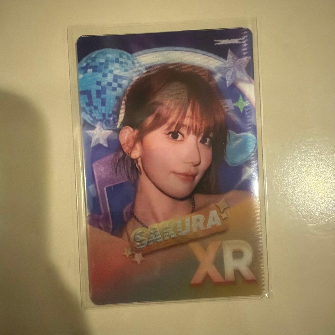 LESSERAFIM サクラ rhythm hive レンチキュラーカード