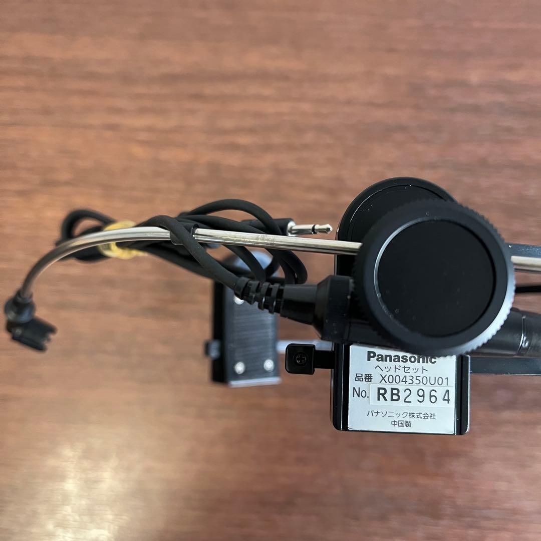 Panasonic ワイヤレスヘッドセット パナソニック　マイク　ヘッドフォン