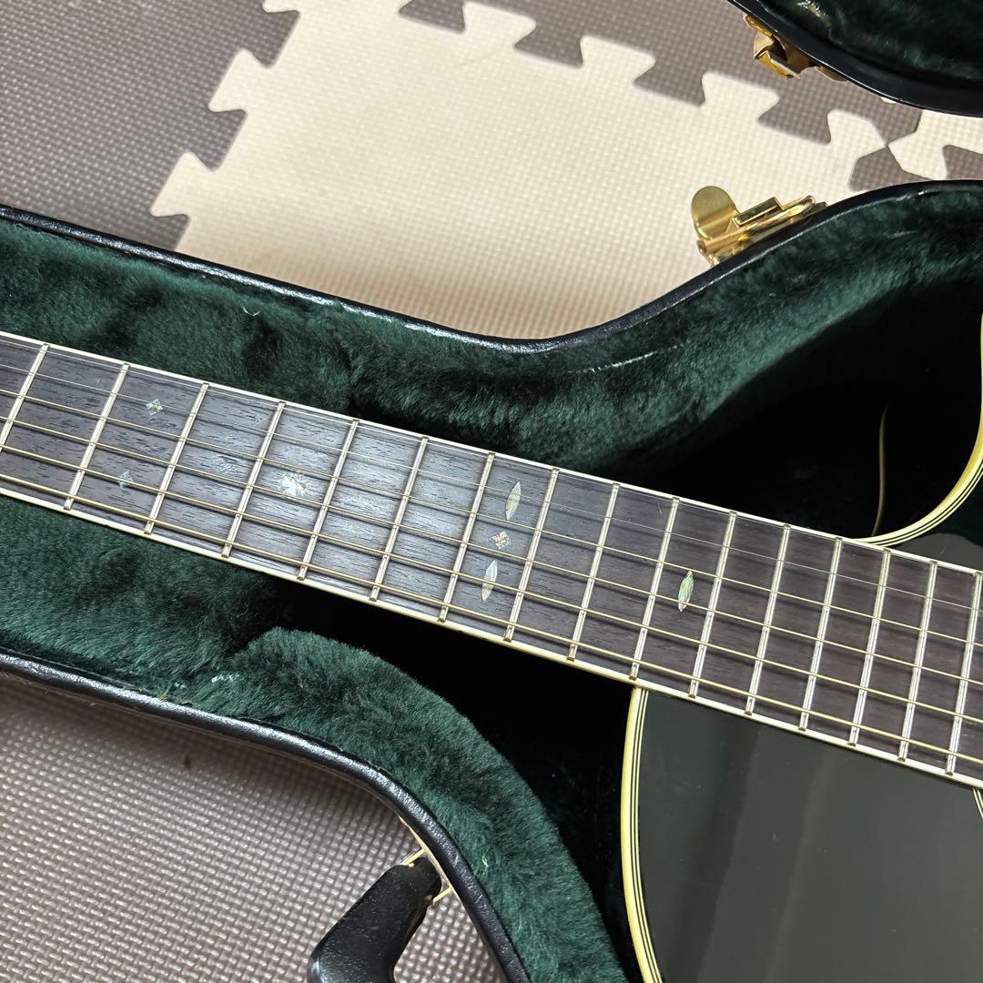 S.Yairi YE55 Black エレアコ 【トップ単板】ハードケース付き