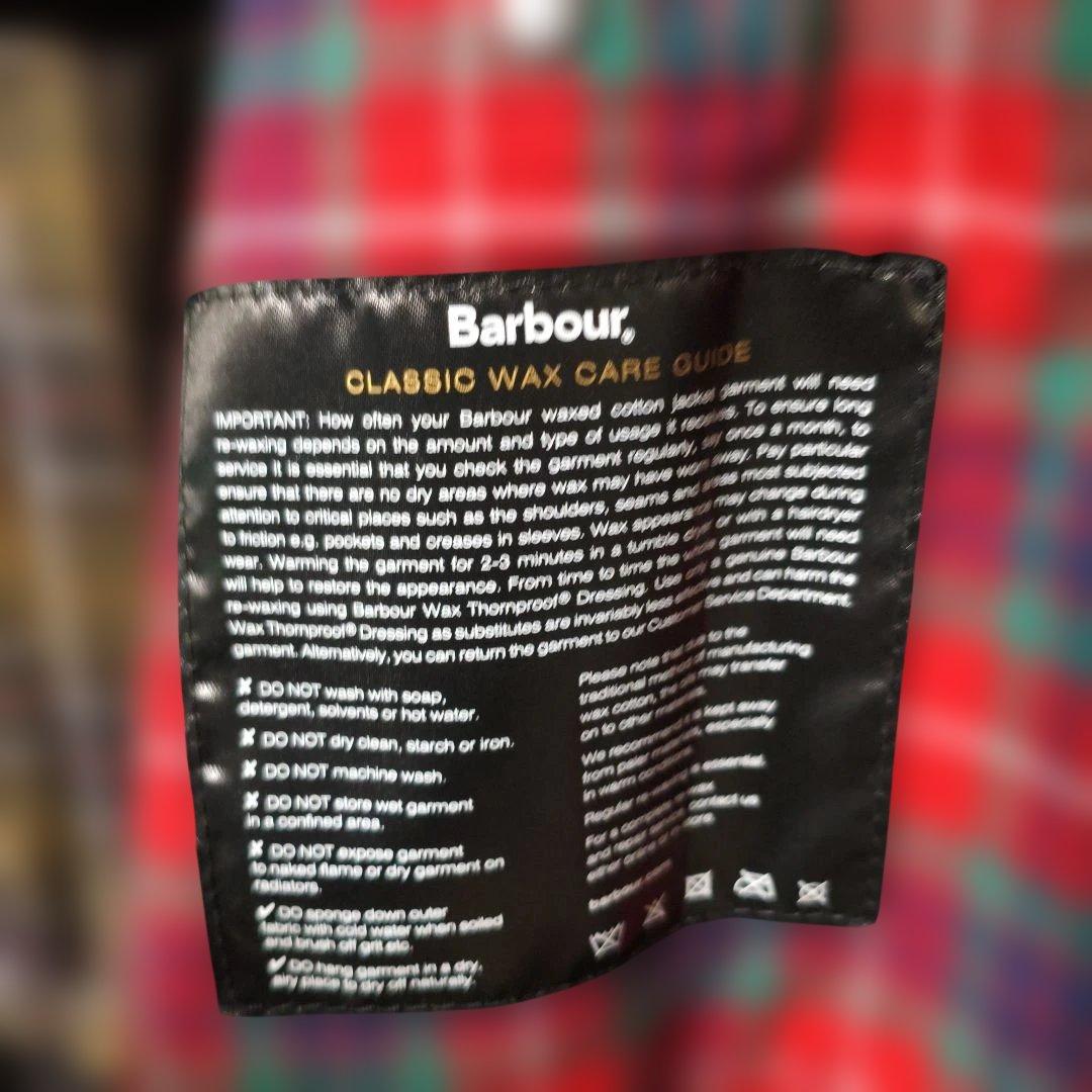 バブアー×バラクータ　コラボ ブラック　ハリントンジャケット　XL　オイルド