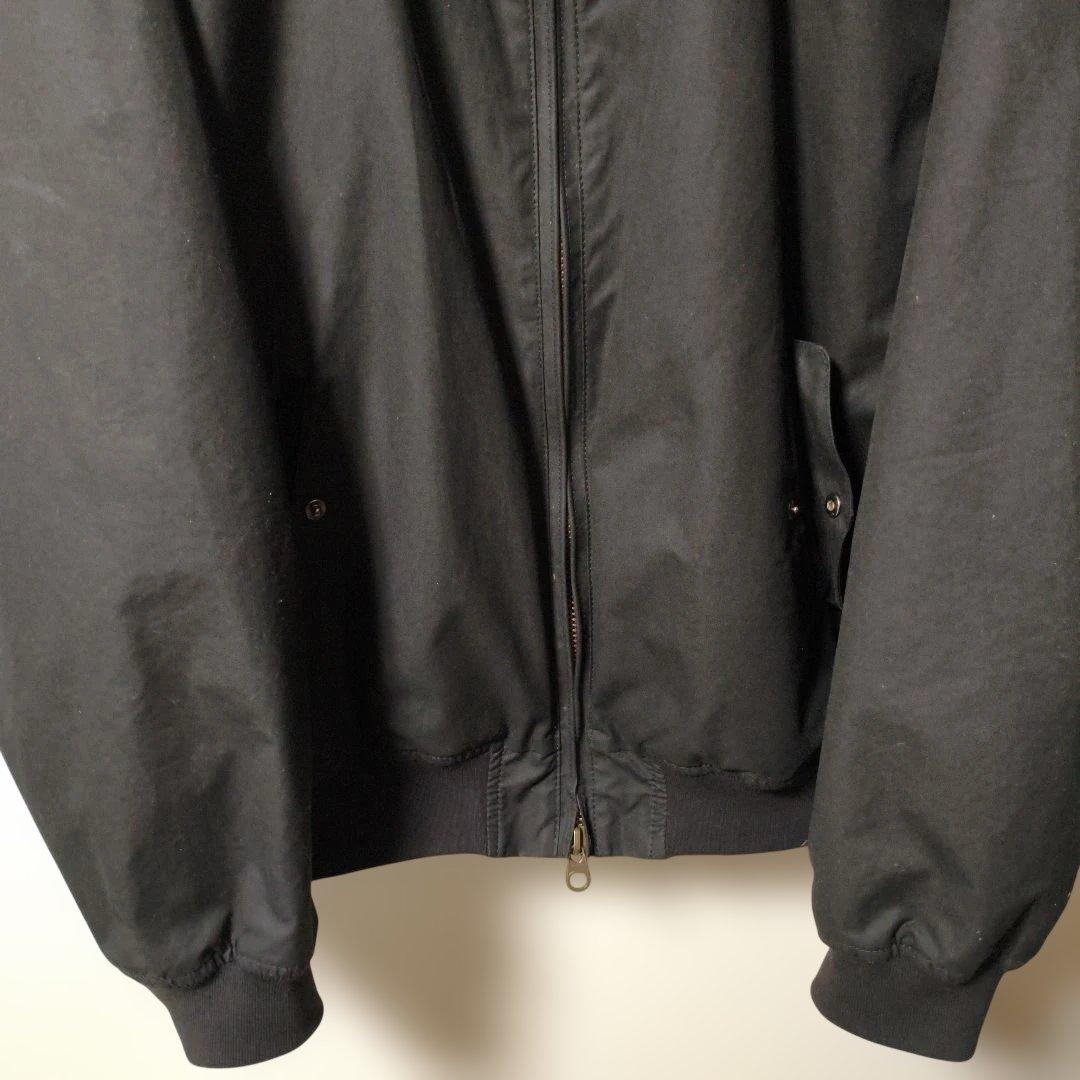 バブアー×バラクータ　コラボ ブラック　ハリントンジャケット　XL　オイルド