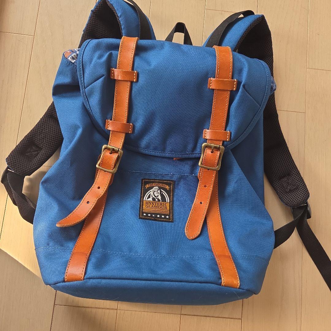 HYSTERIC GLAMOUR 青 リュック