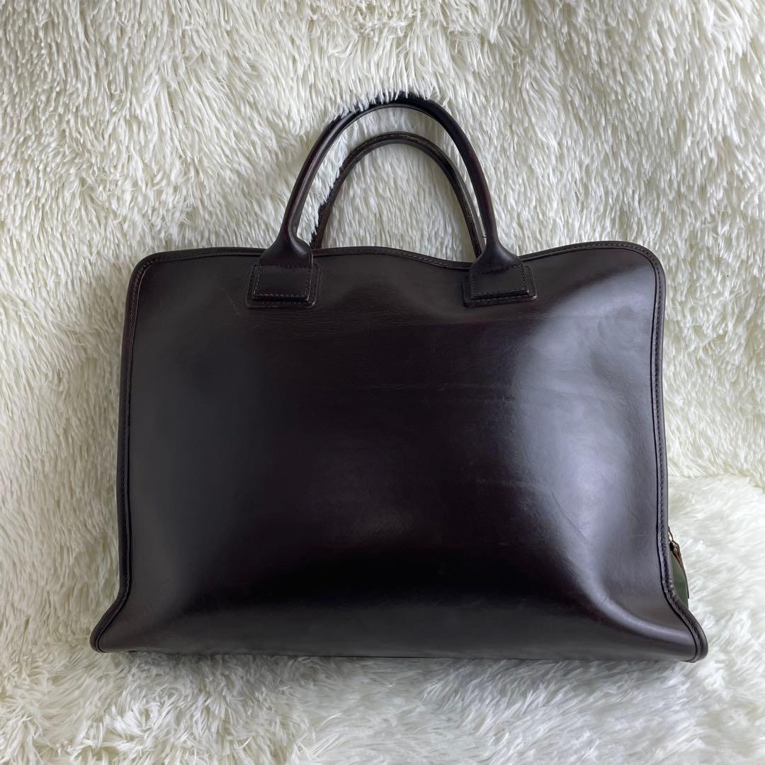 フェリージ 9884 ビジネスバッグ オールレザー ダークブラウン A4収納可