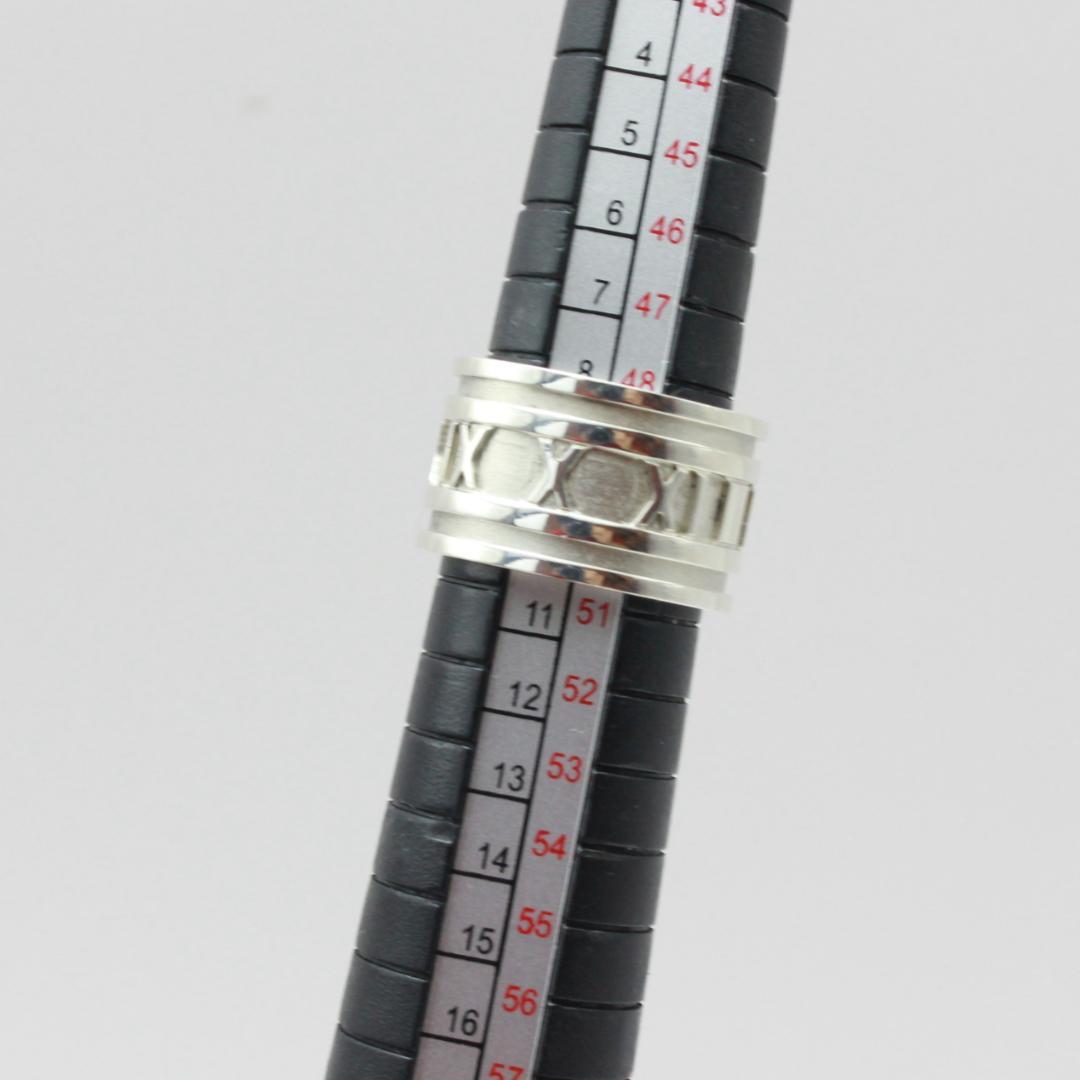 美品 Tiffany&Co. ティファニー アトラス ワイド リング 指輪10号