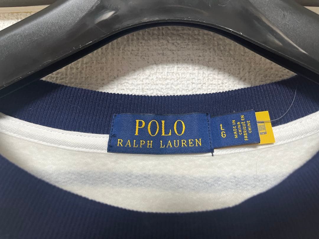 Polo Ralph Lauren ストライプスウェット　タグあり