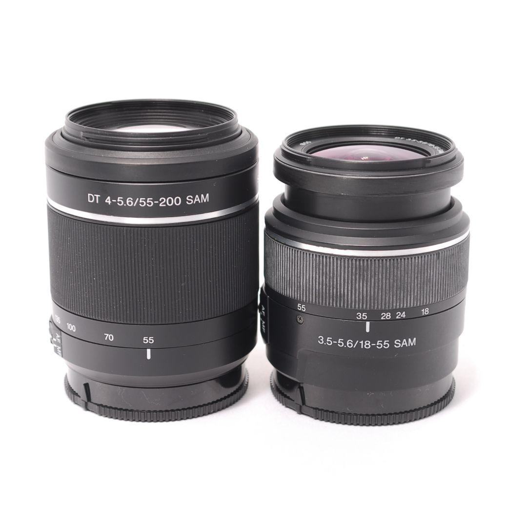 ❤即購入1000円OFF❤ SONY α58 望遠レンズ ダブルズームキット