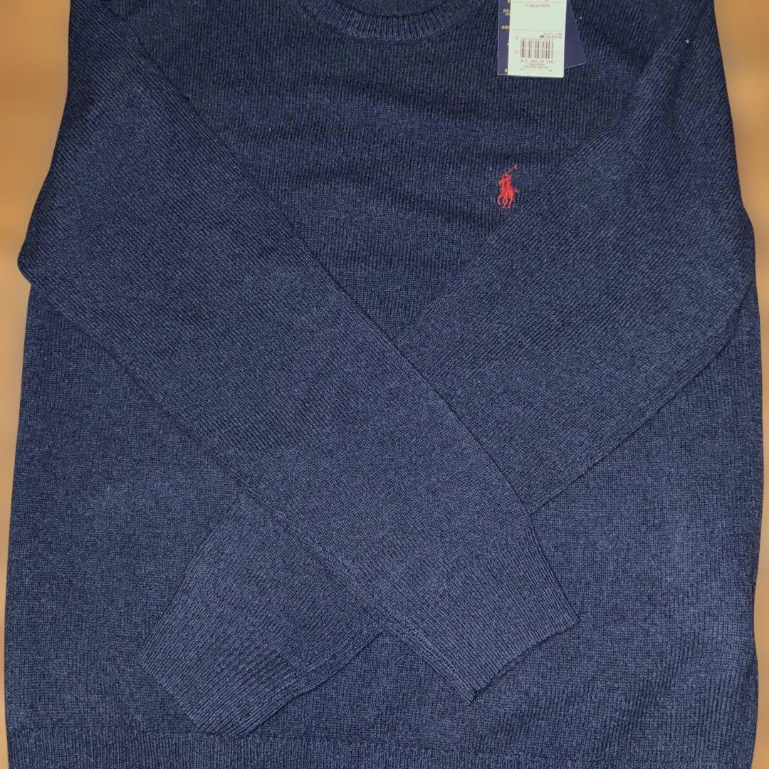 新品未使用　　polo RalphLauren ウールニット　M