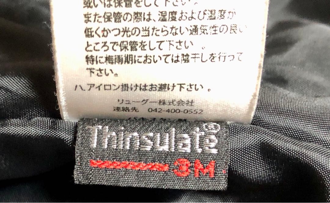高機能防寒仕様　L リューグーレザーズ シングルライダースジャケット　ブラック
