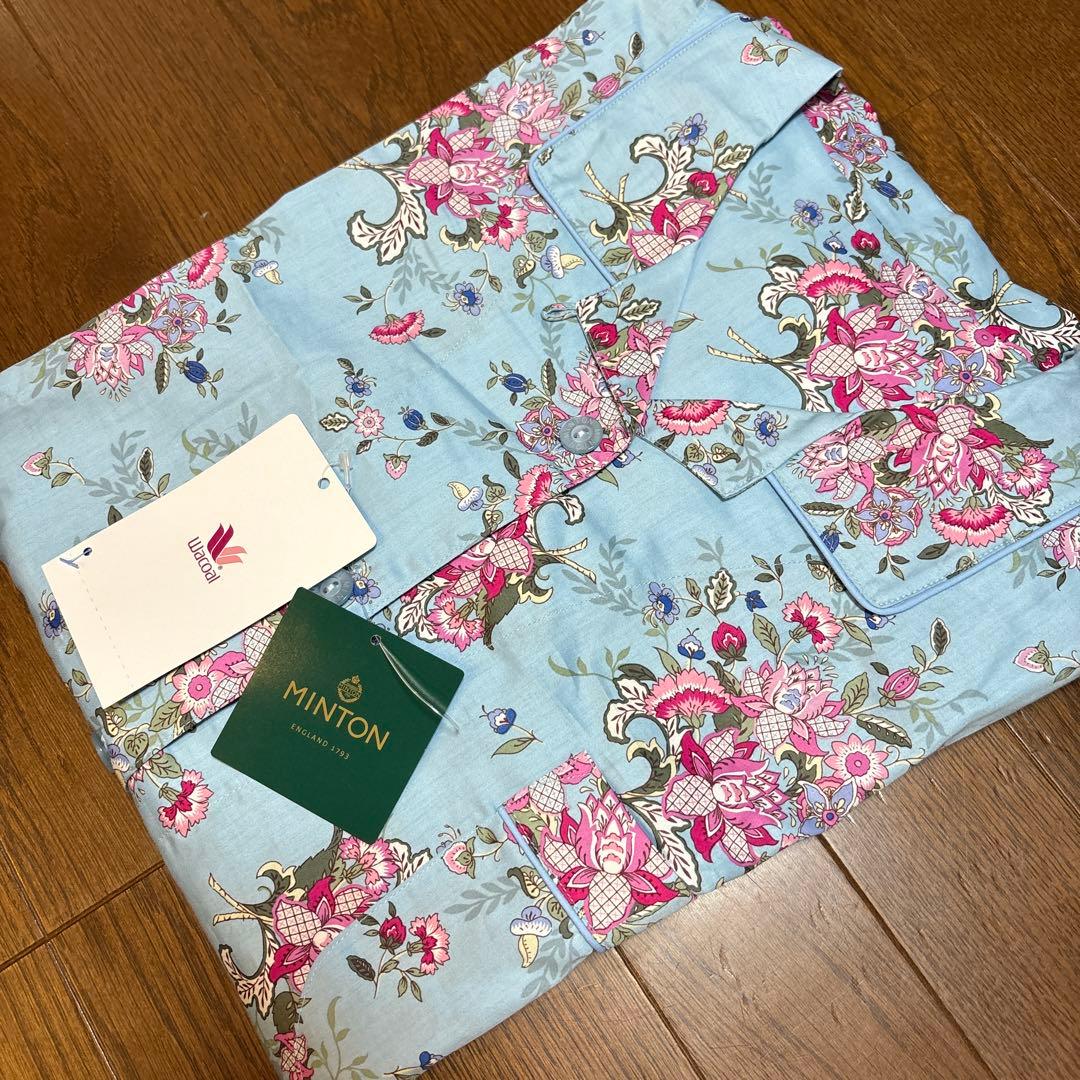 新品タグ付き【Wacoal 】ミントン 婦人パジャマ Lサイズ