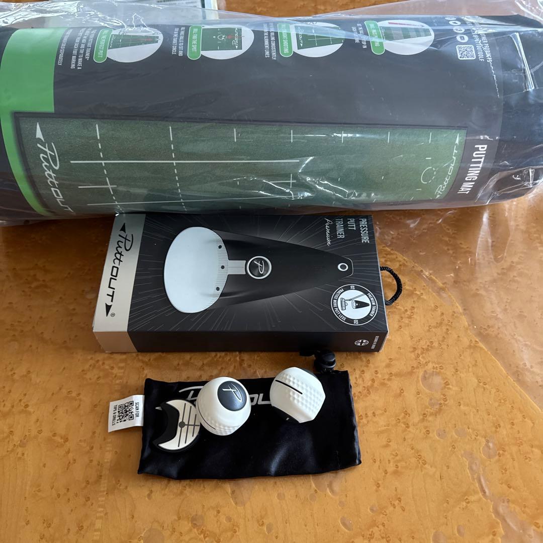 putout バッティングマット、パットトレーナー、デビルボール