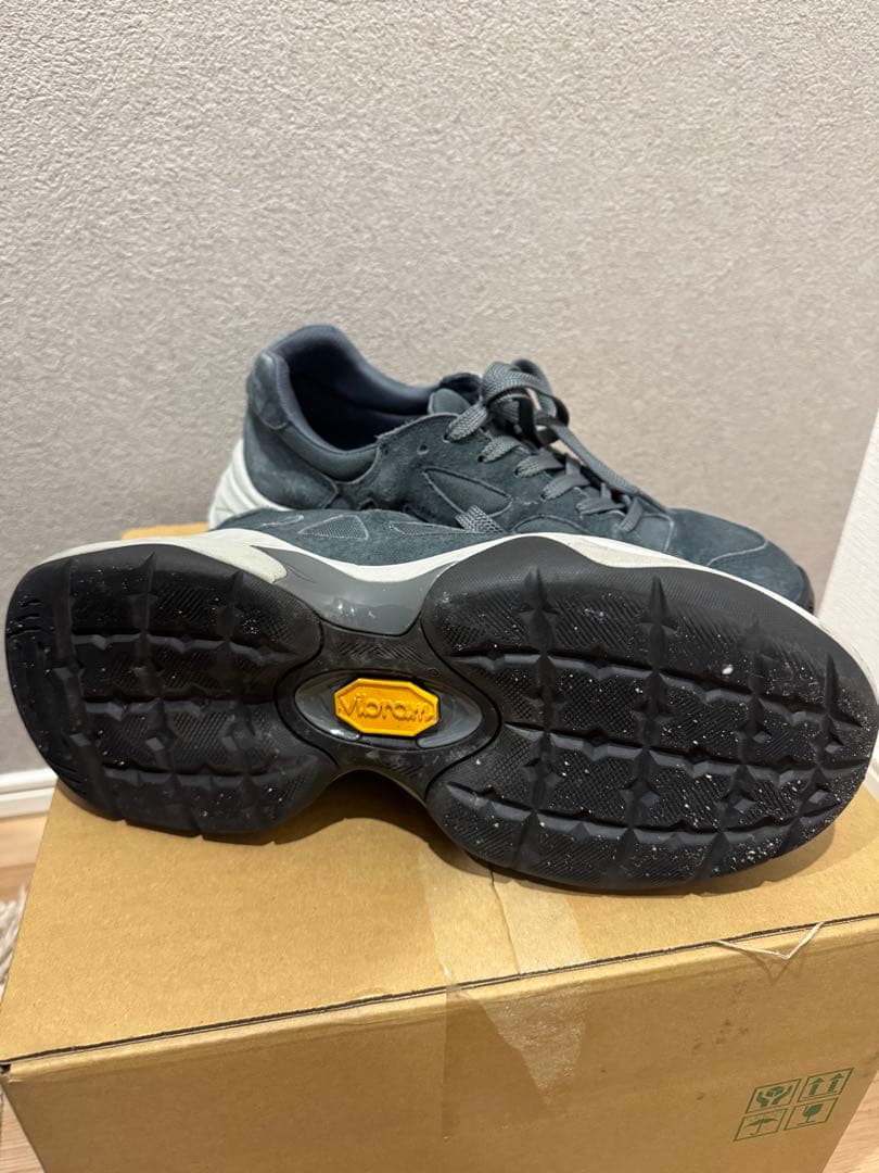 LAD MUSICIAN SNEAKER ブルー スニーカー