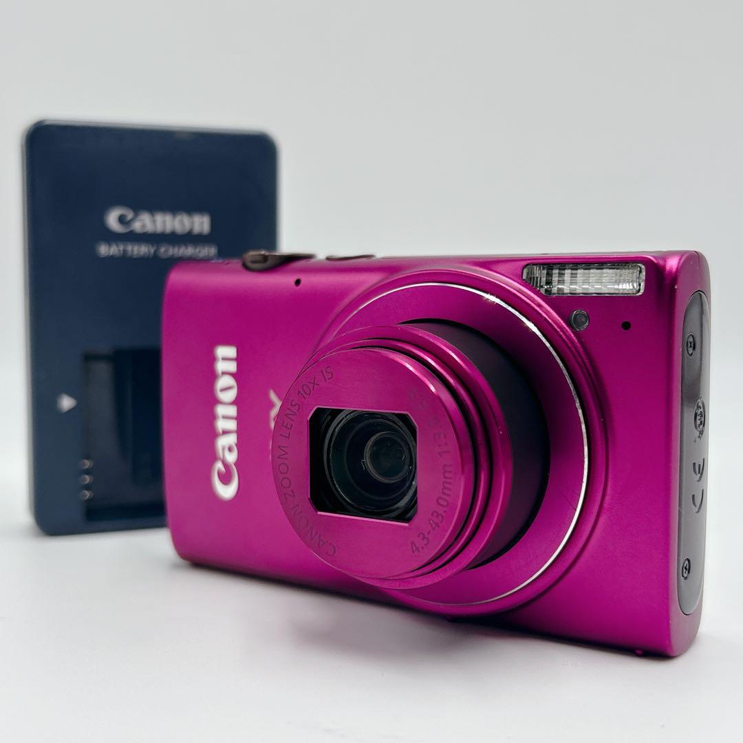 ✨極美品 動作確認済✨ Canon IXY620F オールドコンデジ ピンク