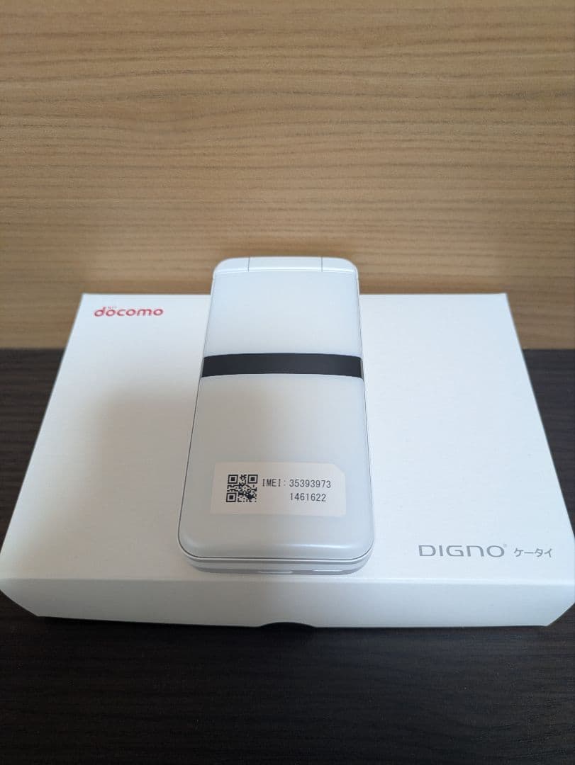 ドコモ DIGNO ケータイ KY-42C ホワイト