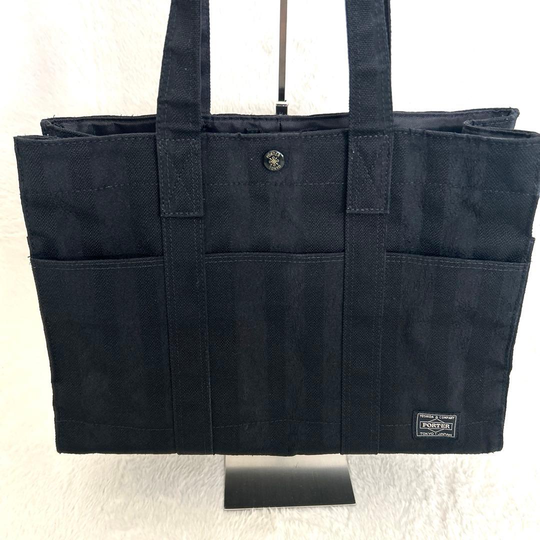 【美品】PORTER TANGO 70周年 トートバッグ L ブラック