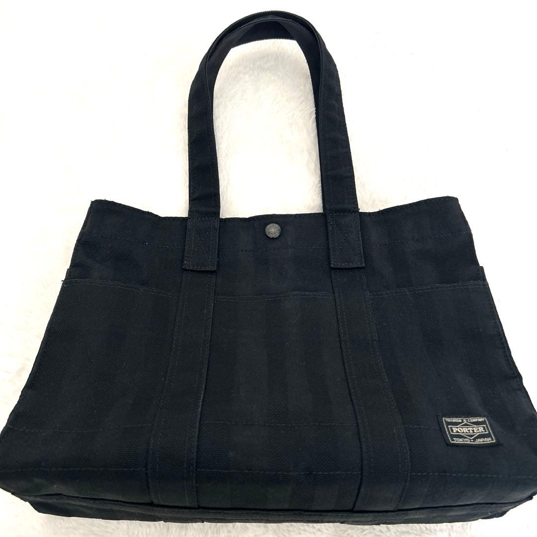 【美品】PORTER TANGO 70周年 トートバッグ L ブラック