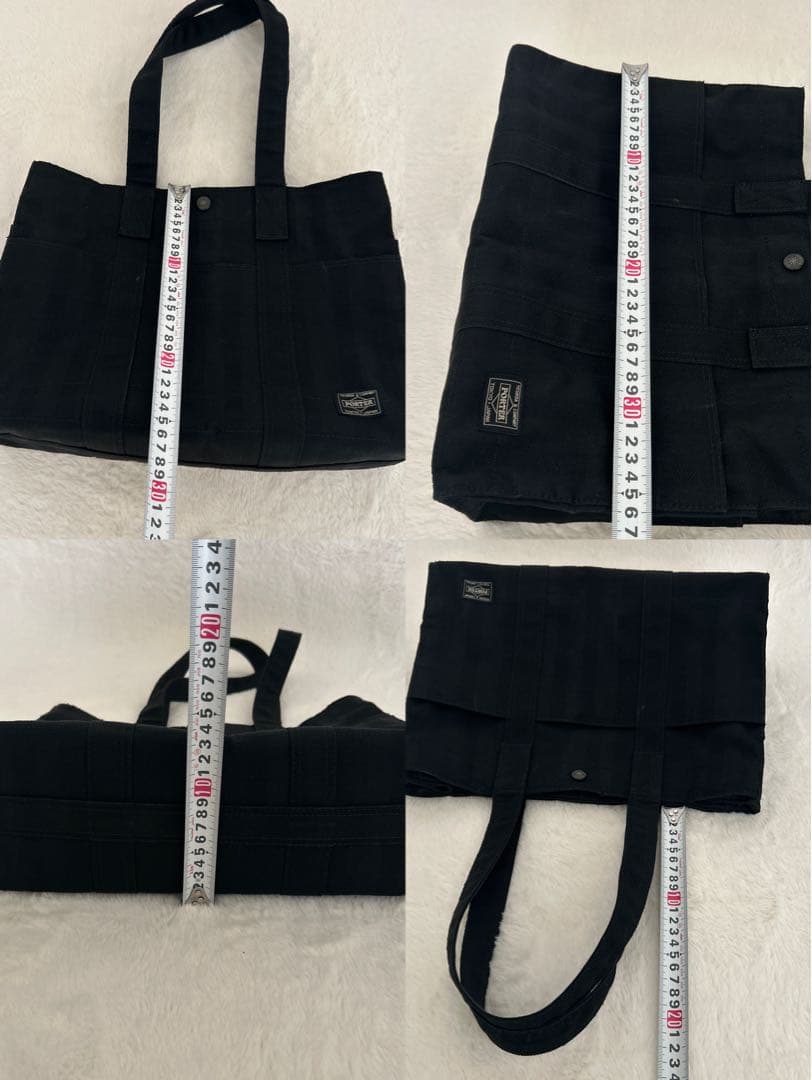 【美品】PORTER TANGO 70周年 トートバッグ L ブラック