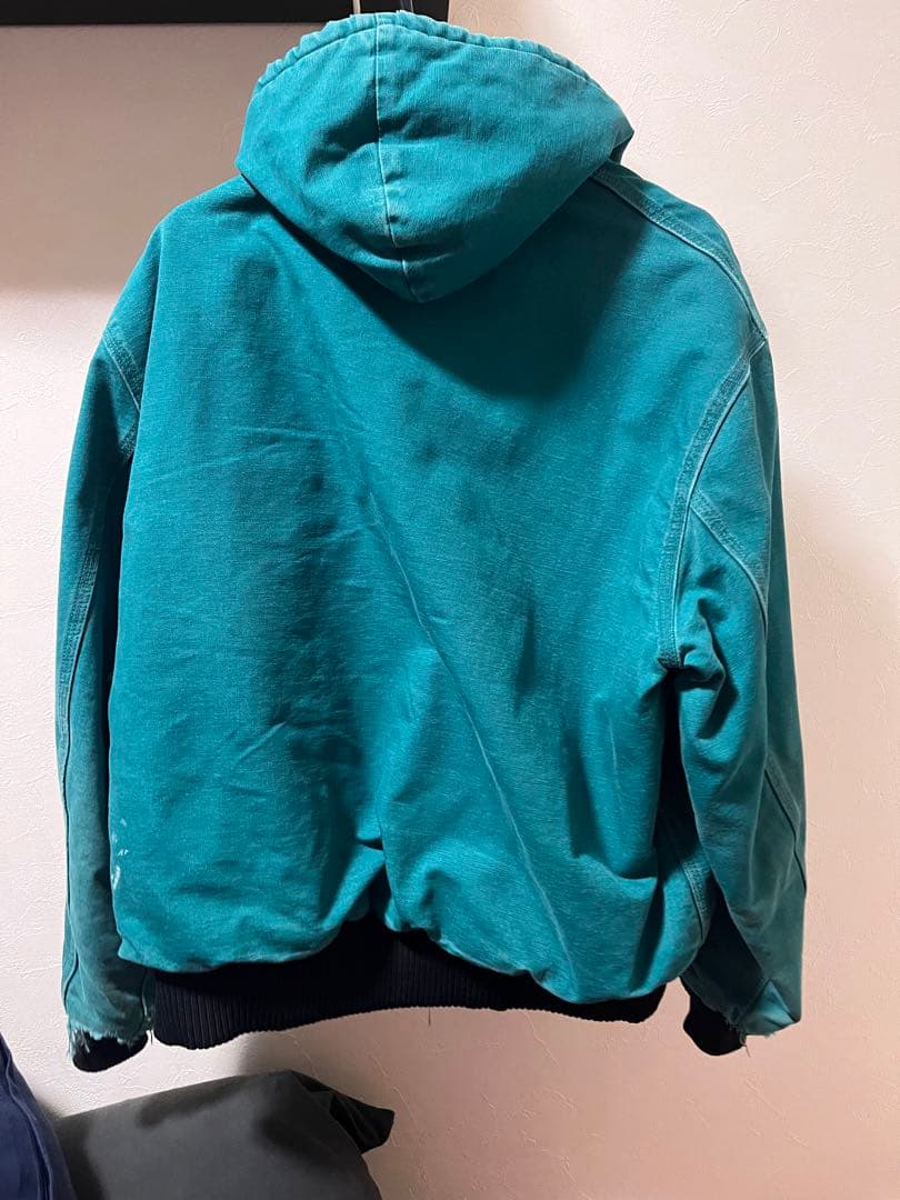 Carhartt アクティブジャケット　ターコイズ