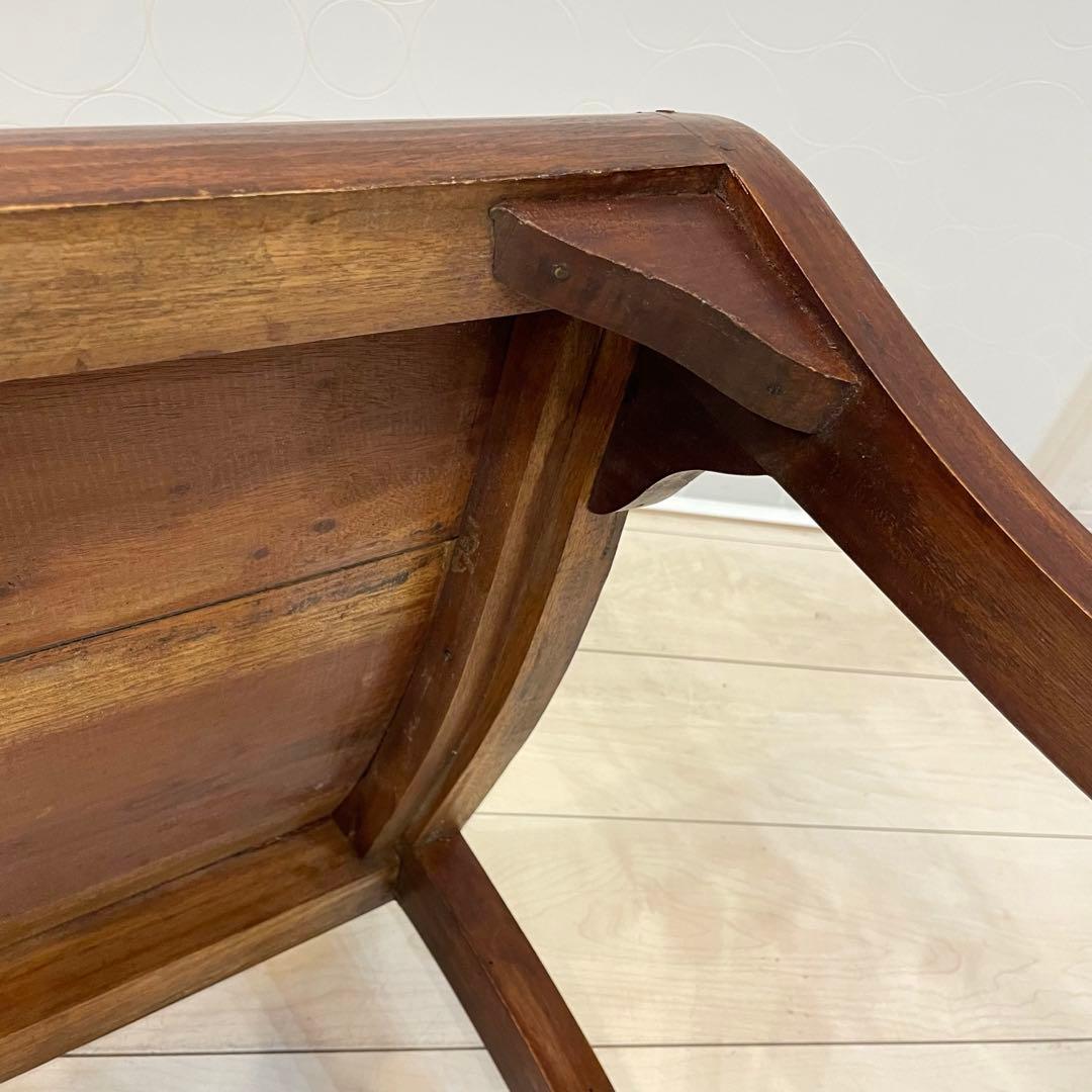 木製チェア アンティーク調 椅子 猫脚風 ヴィンテージ　レトロ　クラシカル