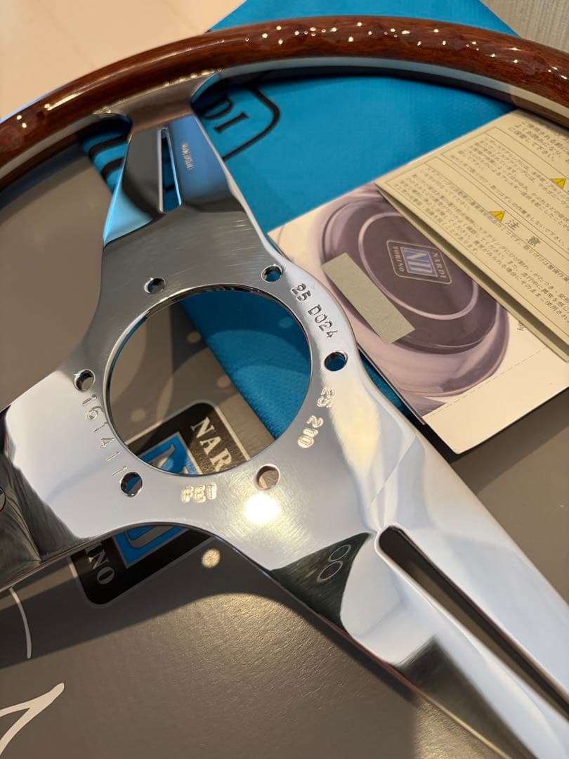 開封のみ　未使用　正規品　ナルディ クラシック　品番　N140　380ｍｍ