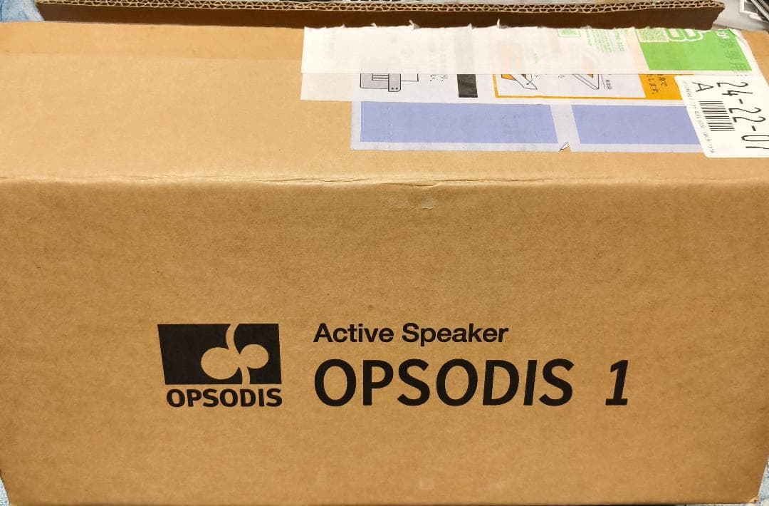 【視聴のみ美品】opsodis1 鹿島建設 バイノーラルスピーカー