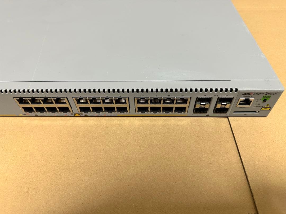 Allied Telesis AT-SH230-28GP PoE+ スイッチ