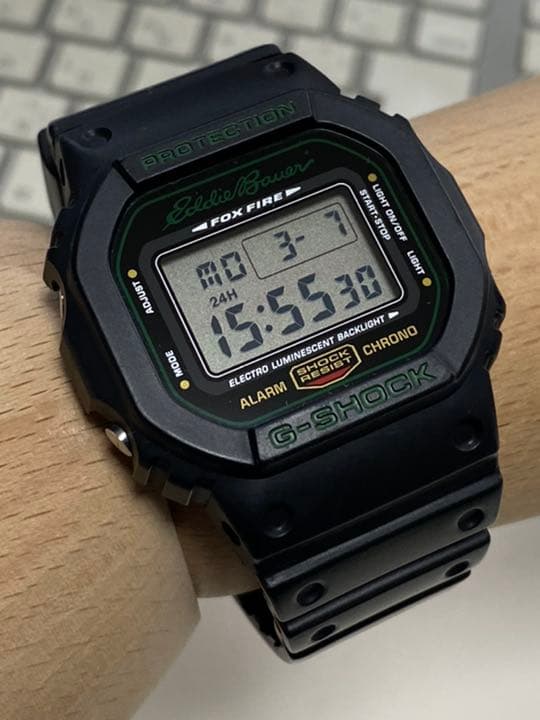 コラボ/G-SHOCK/スピード/ビンテージ/DW-5600/エディーバウアー