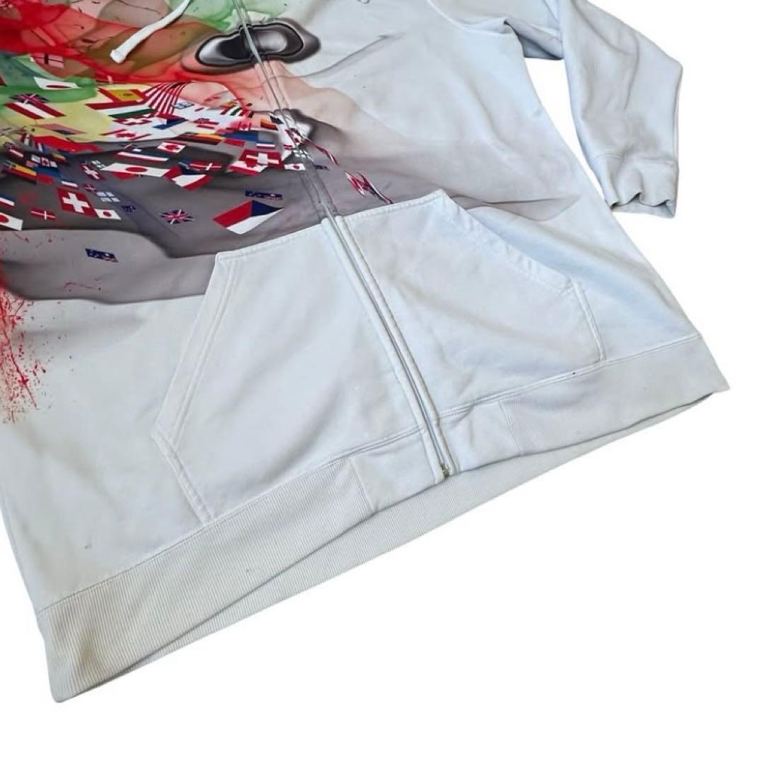 【メルカリ内一点のみの廃盤】OAKLEY 00s ジップフーディー　激レア