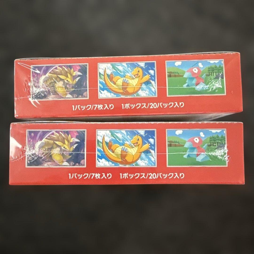 k*k様 ポケモンカード151 ボックス ミュウツーシュリンク付き　2BOX